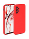 Liquid Silicone Back Case For Samsung Galaxy A23 - Red