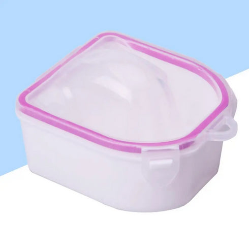 UV Gel Nail Polish Soak Off Bowl - purple