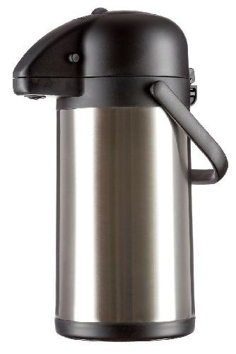 1.9 Liter Stainless Steel Airport Flask with Pump