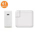 61W USB-C MagSafe MacBook Charger - White Zk-1144