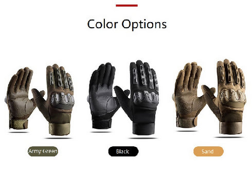Anti slip Microfiber Protective Touchscreen Tactical Sports Bike Gloves Cycling.