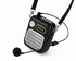 Portable BT Speaker with Wired Head-worn Microphon