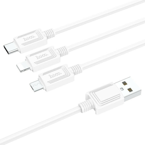 hoco-x74-3in1-charging-cable