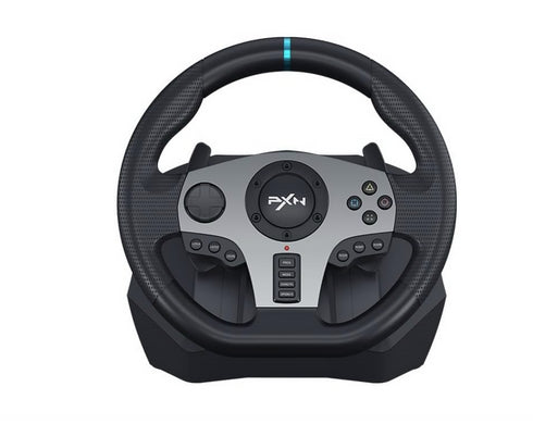 PXN-V9 900 Racing Game Steering Wheel for PC PS3 PS4 Xboxes One Switch Turntable Steering Wheel