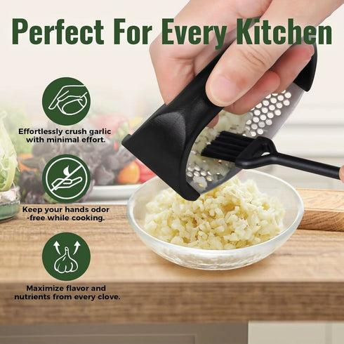 Garlic press