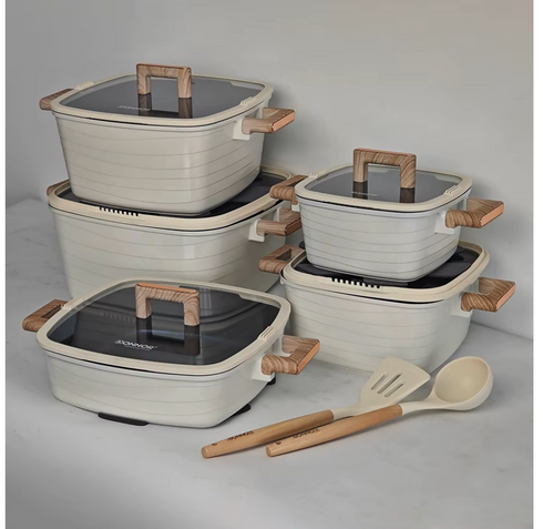 15-Pieces Non-stick Cookware Set