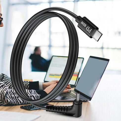 PD Laptop charge cable 65w 2.5*0.8mm