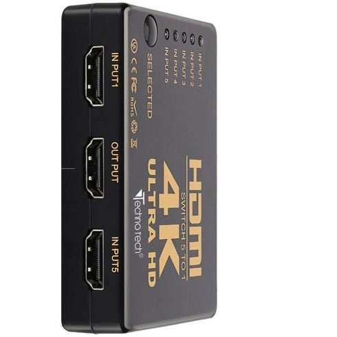 4K Ultra HD HDMI Switch With Remote