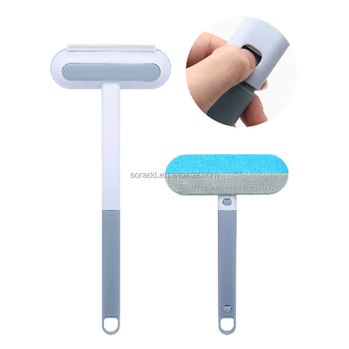 Multifunctional 4-in-1 Pet Hair Cleaning Brush Detachable Household Window Screen Cleaner