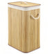 Bamboo Laundry Basket Storage