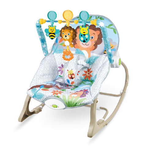 Multifunction Vibrate Baby Rocking Chair with Hanging Toys