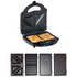 2-in-1 Waffle Maker Plug Sandwich Maker Grill Breakfast Maker
