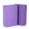 Foam Yoga Blocks - Set of 2 - Purple