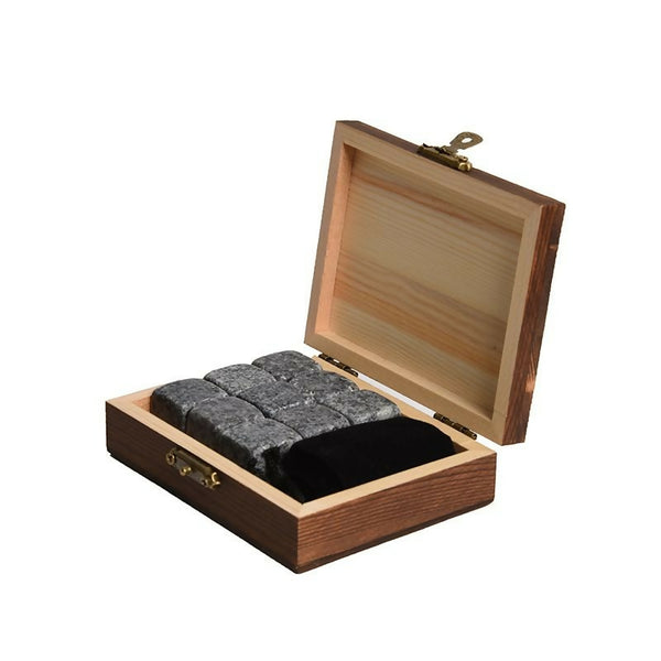 Ten Tech Whiskey Wine Cube Stones Rocks - Set of 9