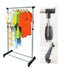 Single Pole Telescopic Clothes Rail Rack
