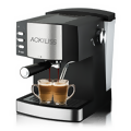 Coffee machine with built-in milk frother, 1.6 liters.