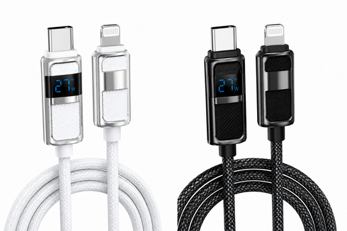 charging cable display
