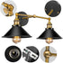 Modern Loft Industrial Metal Double Heads Rustic Sconce Wall Light