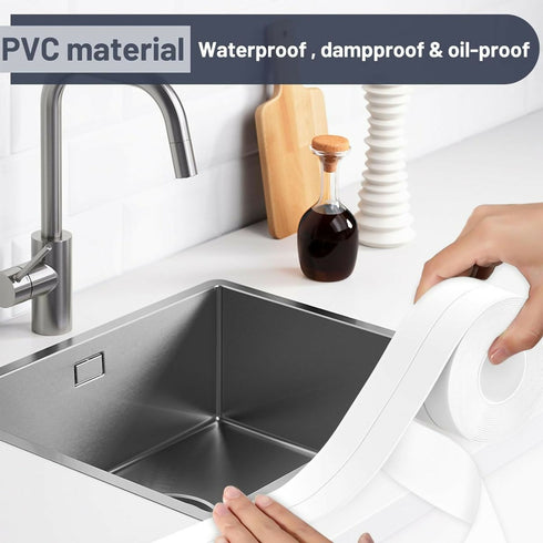 Kitchen Caulk Tape Sealant Strip Set