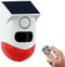 Outdoor Solar Alarm with Remote Control