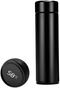 Temperature Display Smart Bottle- LED Bottle with Temperature - Black