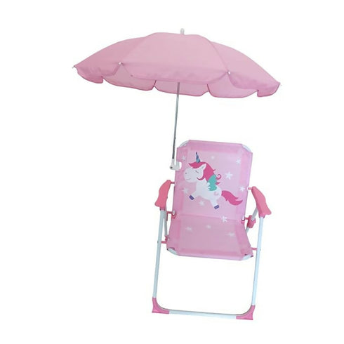 Kids Outdoor Beach Chair with Umbrella