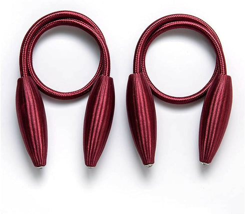 2 Pack Curtain Tiebacks -Brown