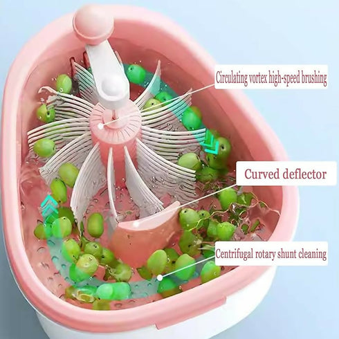 Large Fruit Washing Machine Rotator