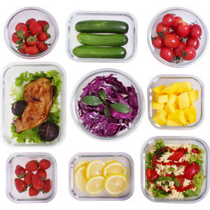 Glass Microwave Safe Lunch Box