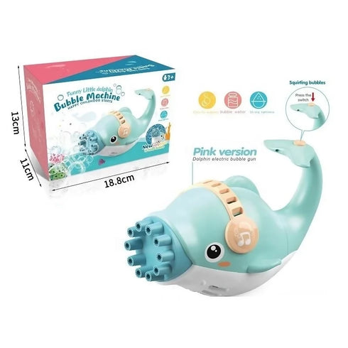 Portable Dolphin Bubble Maker Machine