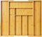 Expandable Utensil Organizer Drawer Bamboo Cutlery Tray