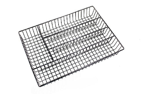 Wire Drawer Organizer Chrome/Black