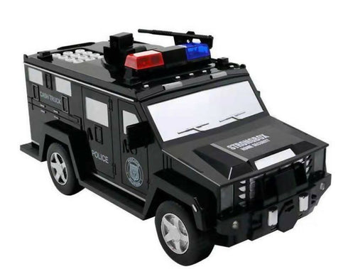 Truck Money Cash Box - Police Truck