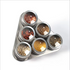 Magnetic spice rack