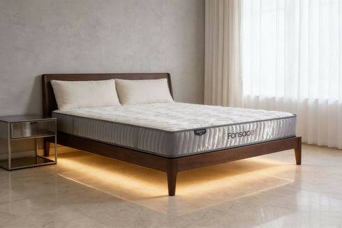 Compression mattress with high-density antibacterial foam