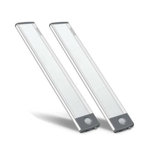 LED Motion Sensor Cabinet Light Bar-2Pack -23cm