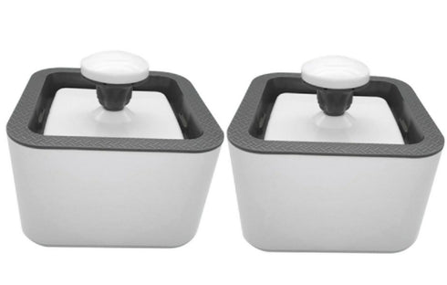 Portable Pet Dog And Cat Automatic Water Fountain - Set of 2