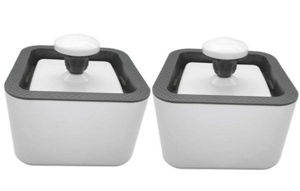 Portable Pet Dog And Cat Automatic Water Fountain - Set of 2