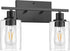 2-Light Bathroom Vanity Light Fixtures Modern Wall Lighting