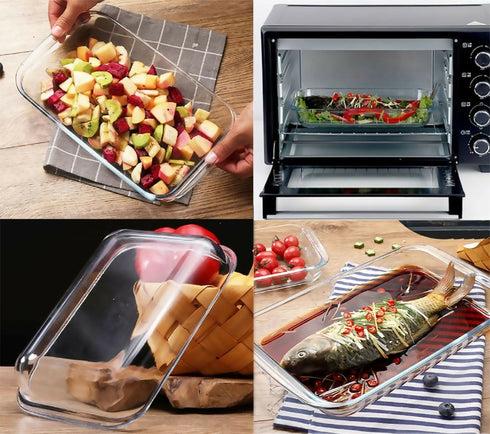 Tempered Glass Glass Baking Dish
