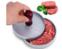 Round Burger Patty Press with Wooden Handle