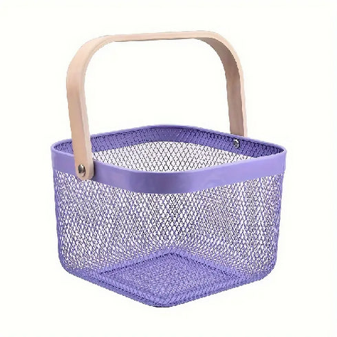 Multipurpose Metal Mesh Storage Basket