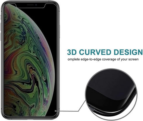 iPhone XS Max Privacy Tempered Glass Screen Protector.
