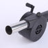Portable Hand Cranked Grill Blower BBQ Fan