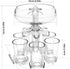 Shot Dispenser, Cocktail Dispenser, 6 Shot Glass Dispenser