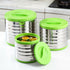 3pcs Big Insulated Pot Casseroles Food Warmer with Handle