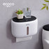 Ecoco Paper Tissue Boxes Plastic Storage Singlelayer Simple Tissue Box.