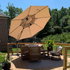 Outdoor Round Large Cantilever Umbrella