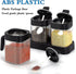 3-Piece Glass Spice Jar Set