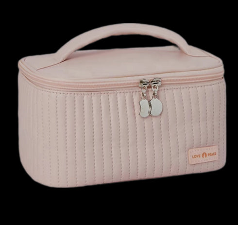 Cosmetic Makeup Travel Toiletry Storage Bag - pink